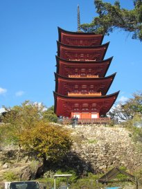 5 floor Pagoda on Miyamjima Island