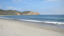 Beautiful Los Frailes Beach near Puerto Lopez