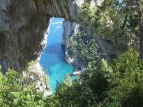 Natural Arches on the Island of Capri