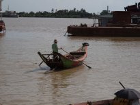 Crossing the River in Yangon