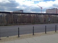 This is pretty well what's left of the Berlin Wall