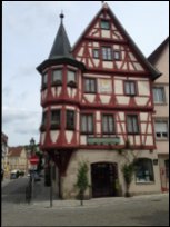 Medieval German architecture in the Romantic ROad towns