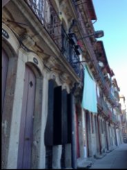 Iconic apartments along the Duoro River in the Ribeira District