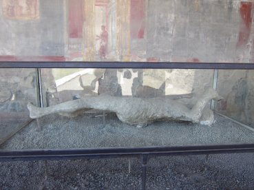 Pompeii victim...it speaks for itself