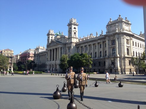 Changingof the guards is a touristy but fun choreographed display